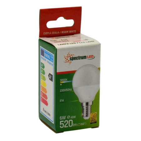 Żarówka LED E14 6W 480lm Spectrum