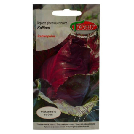 Nasiona Kapusta głowiasta czerwona Kalibos 0,5g