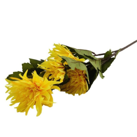 Kwiat sztuczny chryzantema bukiet 75cm K174-m1 mix