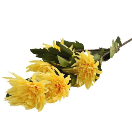 Kwiat sztuczny chryzantema bukiet 75cm K174-m1 mix