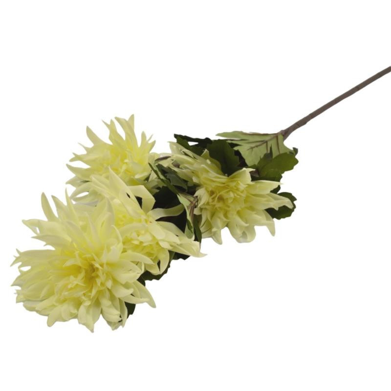 Kwiat sztuczny chryzantema bukiet 75cm K174-m1 mix