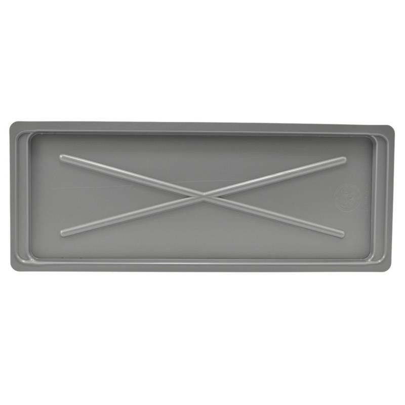 Podstawka pod suszarkę 57,5x22,5cm srebrna