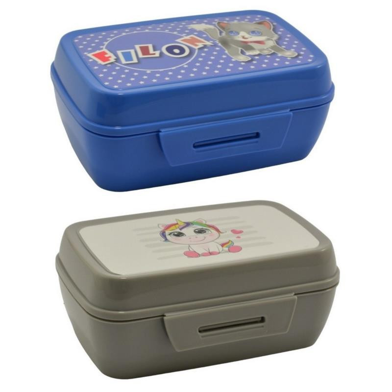 Pojemnik Lunch Box duży plastikowy mix
