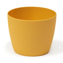 Doniczka Magnolia Jumper 11cm h:8,4cm musztardowy 750