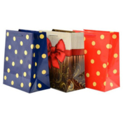 Torebka ozdobna 24x20x11cm T-8L mix