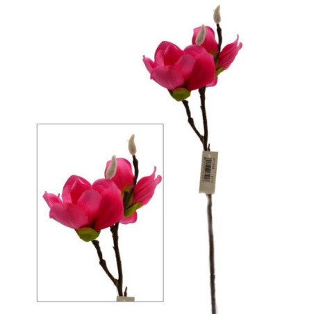 Kwiat sztuczny Magnolia 50cm 07.2049 mix