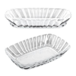 Półmisek szklany 17,5x11cm Mezze 53392