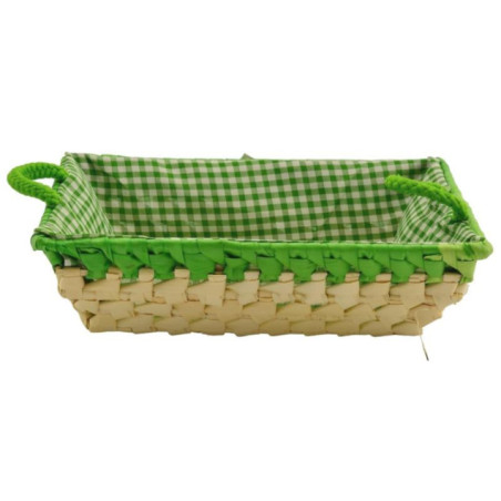 Koszyk pleciony Palma 25x18cm mix