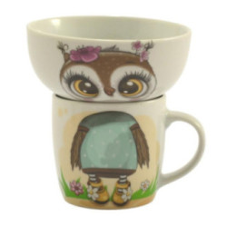 Dziecięcy zestaw 2 elementy Sowa 37984 2