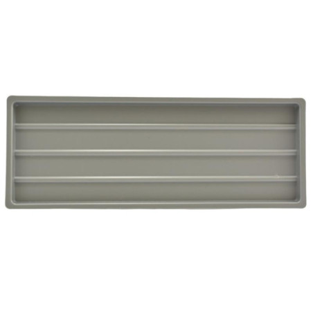 Podstawka pod suszarkę 51x19cm srebrna