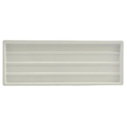 Podstawka pod suszarkę 51x19cm biała twarda