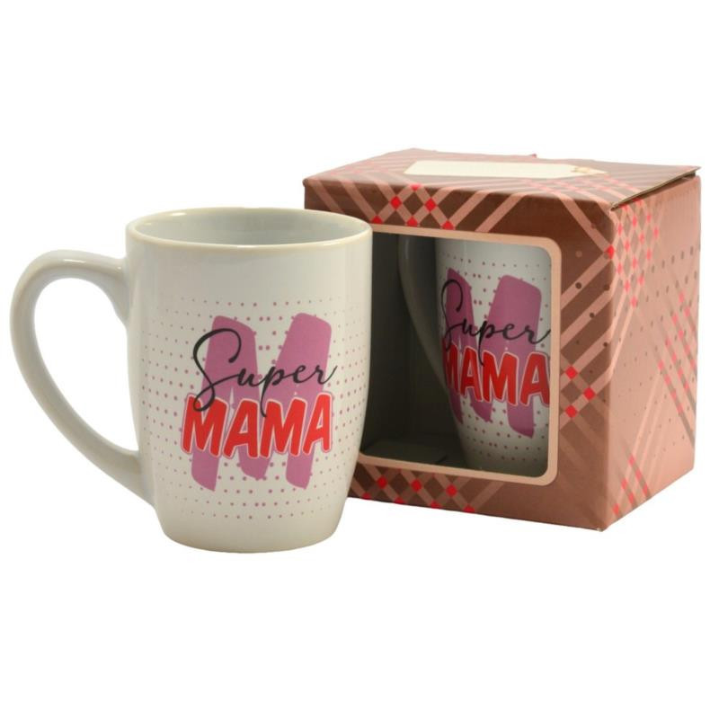 Kubek ceramiczny 300ml Dzień Matki "Super Mama"