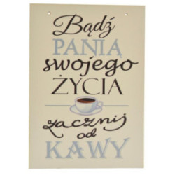 Tabliczka drewniana 22x30cm mix