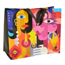 Torba na zakupy PP Artyści 40x35x18cm mix