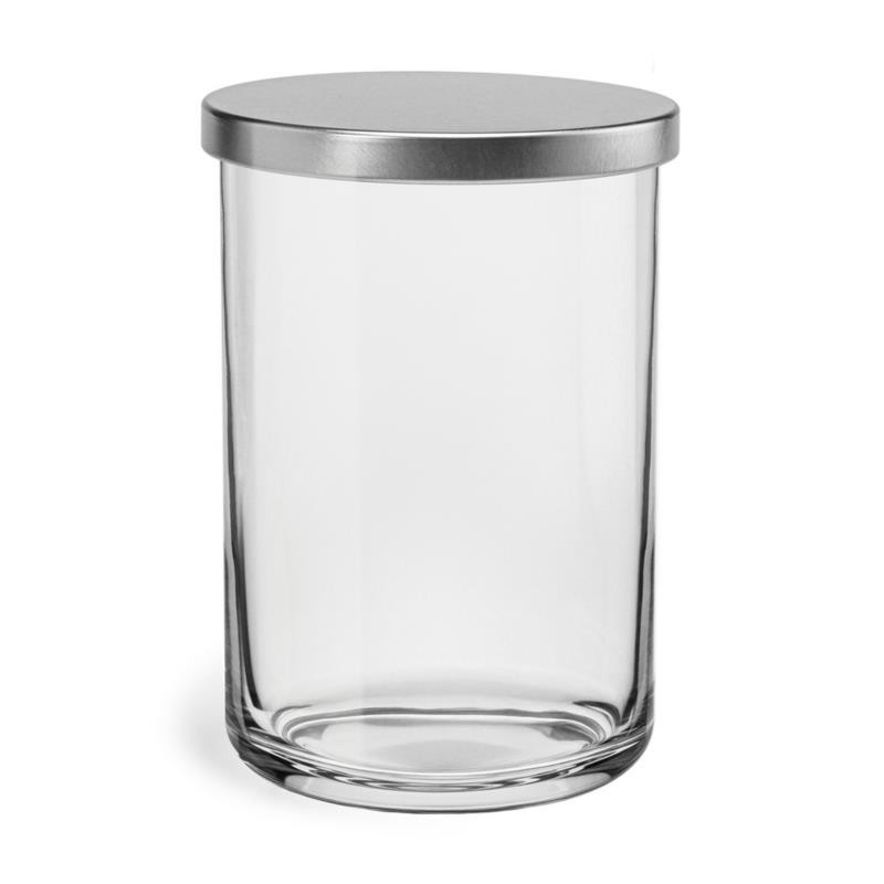 Pojemnik szklany Inga 800ml 35543 h:15cm z deklem