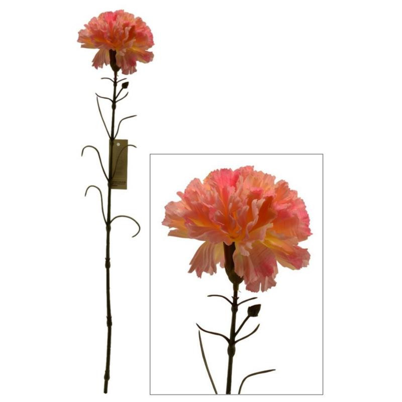 Kwiat sztuczny Goździk 65cm mix