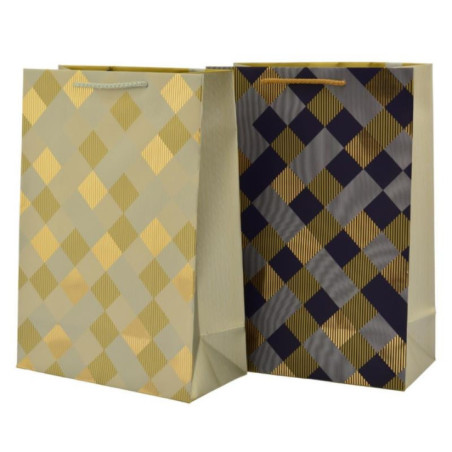 Torebka ozdobna 22,5x31,5x10,5cm T-2 mix