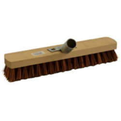 Szczotka szorówka na kij z uchwytem ulicówka ryż 30cm A 02-038