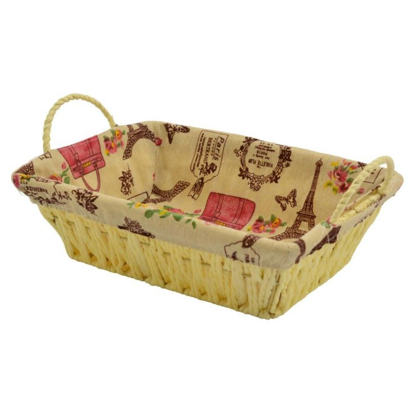 Koszyk pleciony 20x26x8cm 21073 mix