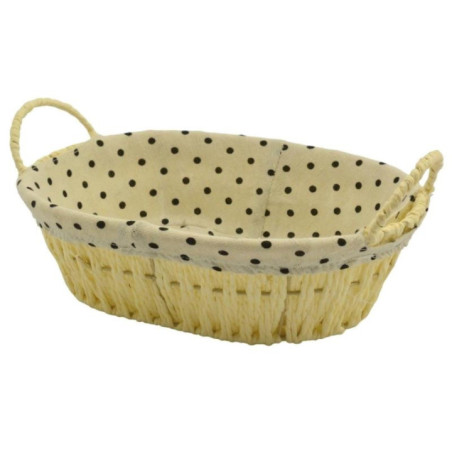 Koszyk pleciony 21x27x8cm 21071 mix