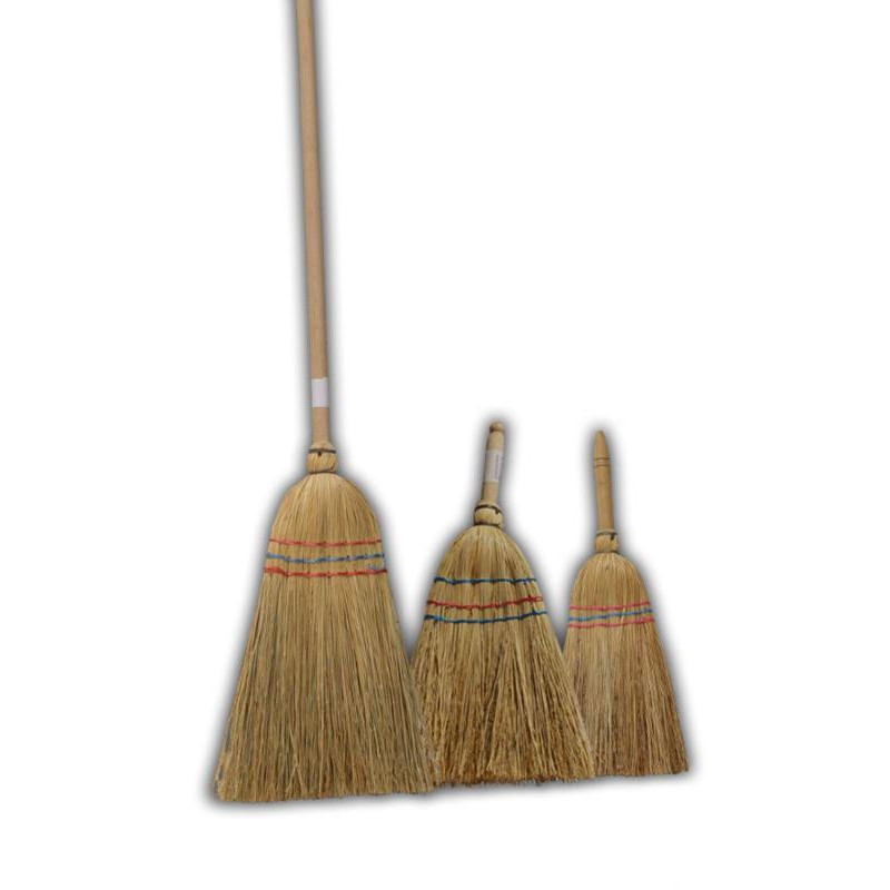 Miotła Sorgo duża z kijem h:140cm A 09-260