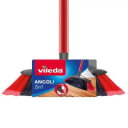 Szczotka+kij Vileda Angoli Profilowana 2w1 2