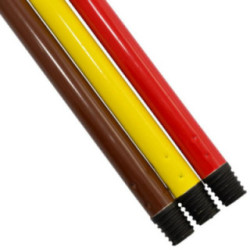 Kij metalowy 120cm malowany gładki mix kolorów