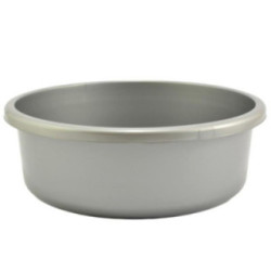 Miska plastikowa Classic 20L 46cm srebna