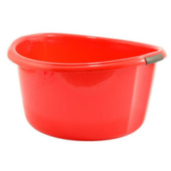 Miska plastikowa Solidna 30L czerwona 2