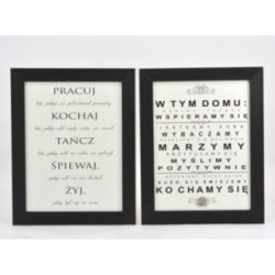 Obraz 30x40cm Fotografia rama P3 mix wzorów 2