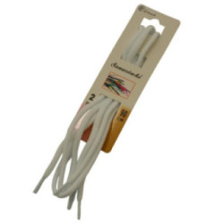 Sznurówki 2 sztuki białe 90cm 20091 2