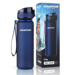 Butelka filtrująca Aquaphor City 0,5L granatowa