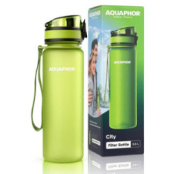 Butelka filtrująca Aquaphor City 0,5L zielona
