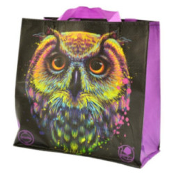 Torba na zakupy PP Sowa 25x25x12cm