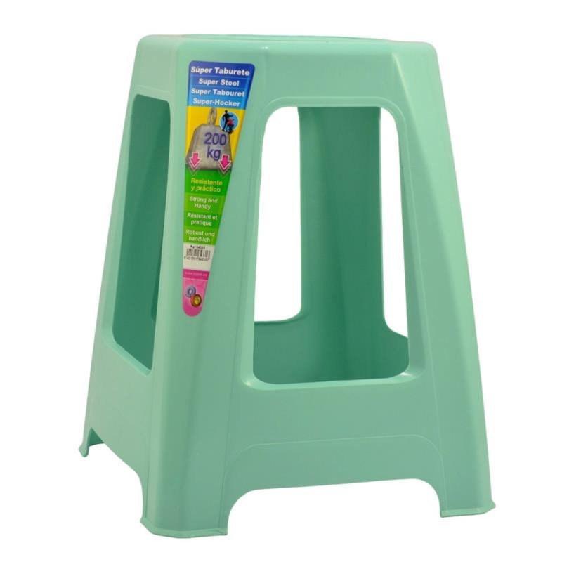Taboret plastikowy 46x29x26cm zielony