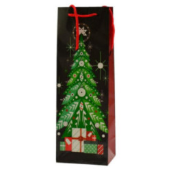 Torebka ozdobna świąteczna 35x12x9cm mix