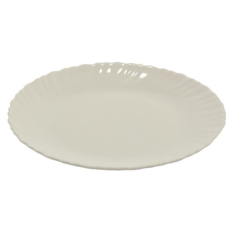 Talerz Agnes deserowy 19cm biały