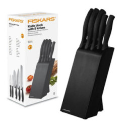 Noże w bloku 5 elementów Fiskars Control 1073023