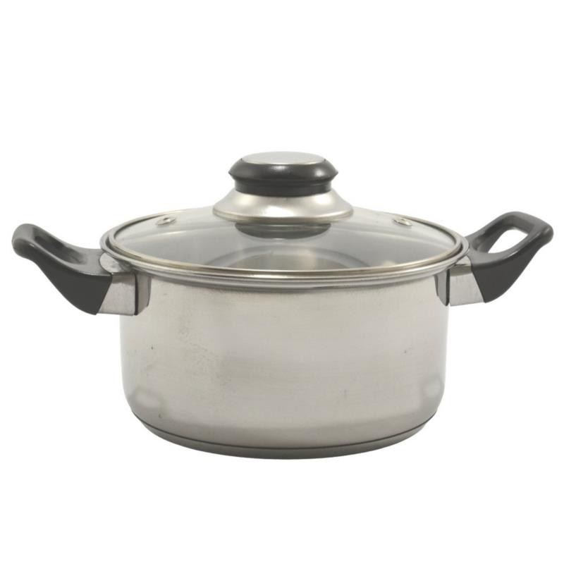 Garnek 16cm nierdzewny z/p wysoki