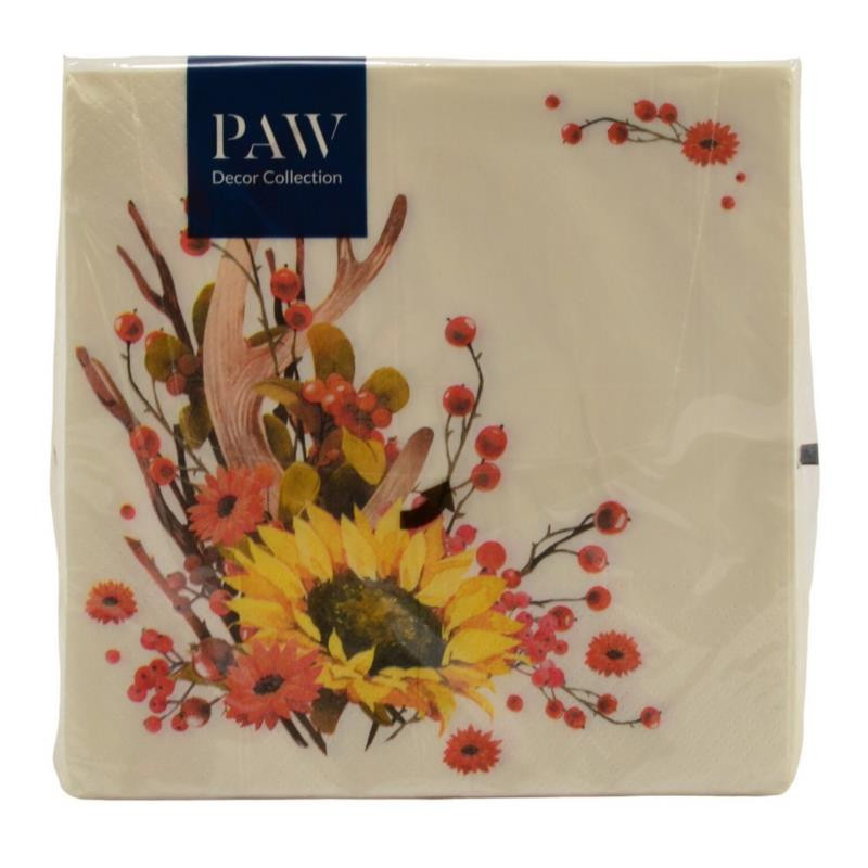 Serwetki 33x33 D.Lunch słonecznik SDL237100