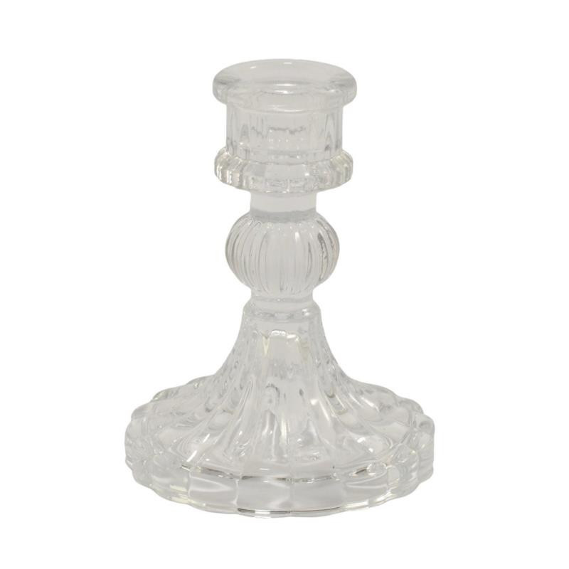 Świecznik szklany 10x8cm MR22383