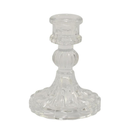 Świecznik szklany 10x8cm MR22383