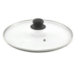 Pokrywka szklana 28cm z gałką 2