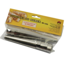 Foremki do pieczenia rurek 10 sztuk ocynkowane SNB 2