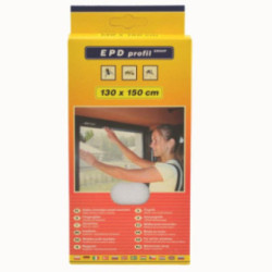 Moskitiera 130x150cm biała 2