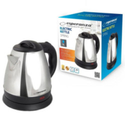 Czajnik elektryczny Esperanza 1,0L Spring srebrny 1350W 2