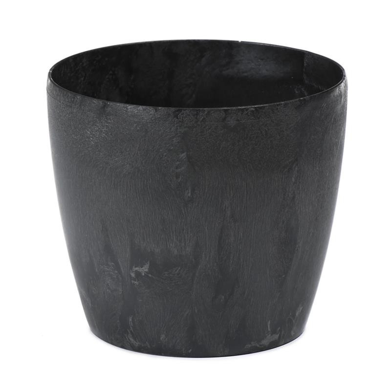 Doniczka Magnolia 13cm h:12cm czarny beton 201