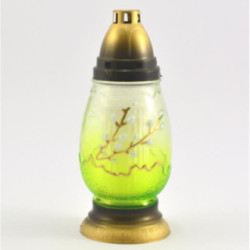 Znicz nagrobkowy 24cm 30h 166KT Bazie 2