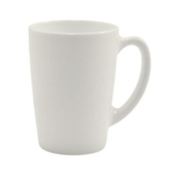 Kubek szklany New Morning biały 320ml 2