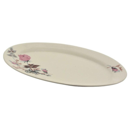 Półmisek ceramiczny Sucha Róża 30cm owalny